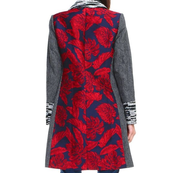 NWT Palila San Francisco Long Collared Button Up Coat - Picture 4 of 4